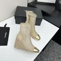 $160.00 USD Chanel Boots For Women #1409912