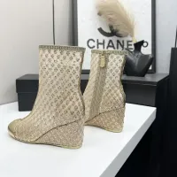 $160.00 USD Chanel Boots For Women #1409912