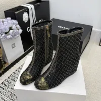 $160.00 USD Chanel Boots For Women #1409915