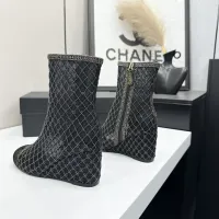 $160.00 USD Chanel Boots For Women #1409915