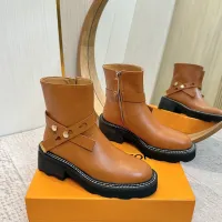 $125.00 USD Louis Vuitton Boots For Women #1409916