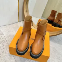 $125.00 USD Louis Vuitton Boots For Women #1409916