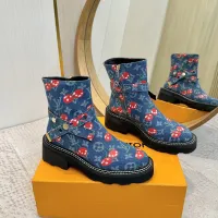 $125.00 USD Louis Vuitton Boots For Women #1409918