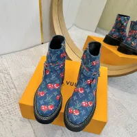 $125.00 USD Louis Vuitton Boots For Women #1409918