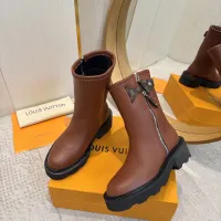 $130.00 USD Louis Vuitton Boots For Women #1409923