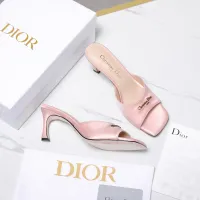 $98.00 USD Christian Dior Slippers For Women #1409950