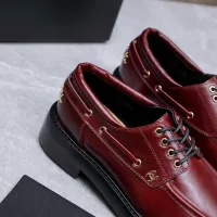 $122.00 USD Chanel Leather Shoes For Women #1410024