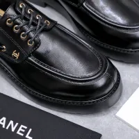 $122.00 USD Chanel Leather Shoes For Women #1410026