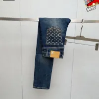 $48.00 USD Louis Vuitton LV Jeans For Men #1410370