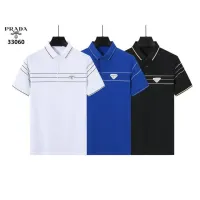 $38.00 USD Prada T-Shirts Short Sleeved For Men #1411268