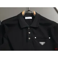 $48.00 USD Prada T-Shirts Short Sleeved For Men #1412224