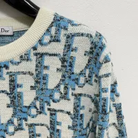 $85.00 USD Christian Dior Sweaters Long Sleeved For Men #1412722