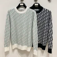 $85.00 USD Christian Dior Sweaters Long Sleeved For Men #1412728