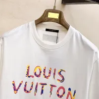 $68.00 USD Louis Vuitton LV T-Shirts Short Sleeved For Men #1412942