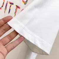 $68.00 USD Louis Vuitton LV T-Shirts Short Sleeved For Men #1412942