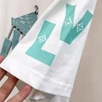 $68.00 USD Louis Vuitton LV T-Shirts Short Sleeved For Men #1412946