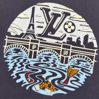 $85.00 USD Louis Vuitton LV Hoodies Long Sleeved For Men #1412985