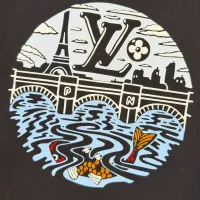 $85.00 USD Louis Vuitton LV Hoodies Long Sleeved For Men #1412987