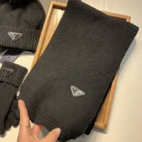 $76.00 USD Prada Hat and Scarf and Glove Set #1413074