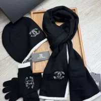 $72.00 USD Chanel Hat and Scarf and Glove Set #1413095