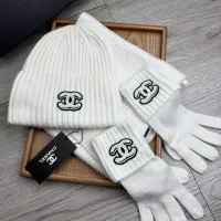 $72.00 USD Chanel Hat and Scarf and Glove Set #1413097