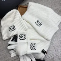 $72.00 USD Chanel Hat and Scarf and Glove Set #1413097