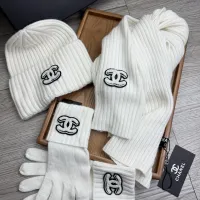 $72.00 USD Chanel Hat and Scarf and Glove Set #1413097