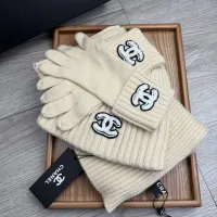 $72.00 USD Chanel Hat and Scarf and Glove Set #1413098