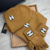 $72.00 USD Chanel Hat and Scarf and Glove Set #1413100