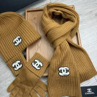 $72.00 USD Chanel Hat and Scarf and Glove Set #1413100