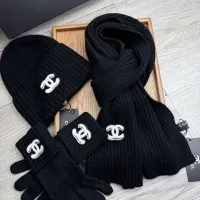 $72.00 USD Chanel Hat and Scarf and Glove Set #1413103