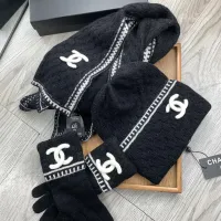 $72.00 USD Chanel Hat and Scarf and Glove Set #1413108