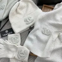 $72.00 USD Chanel Hat and Scarf and Glove Set #1413109