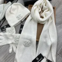 $72.00 USD Chanel Hat and Scarf and Glove Set #1413109