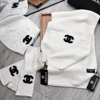 $72.00 USD Chanel Hat and Scarf and Glove Set #1413111