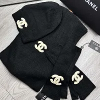 $72.00 USD Chanel Hat and Scarf and Glove Set #1413115