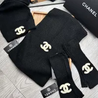 $72.00 USD Chanel Hat and Scarf and Glove Set #1413115