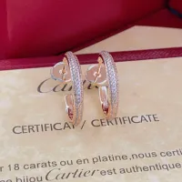 $27.00 USD Cartier Earrings For Women #1413177