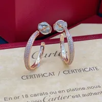 $27.00 USD Cartier Earrings For Women #1413177