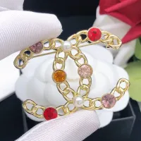 $25.00 USD Chanel Brooches For Women #1413360