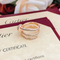 $27.00 USD Cartier Rings In Rose Gold For Women #1413371