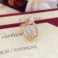 $27.00 USD Cartier Rings In Rose Gold For Women #1413371