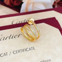 $27.00 USD Cartier Rings In Gold For Women #1413372