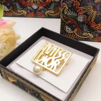 $27.00 USD Christian Dior Brooches For Women #1413391
