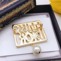 $27.00 USD Christian Dior Brooches For Women #1413391