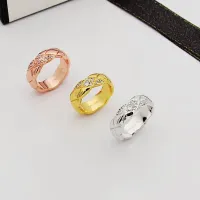 $23.00 USD Chanel Rings In Rose Gold For Women #1413790