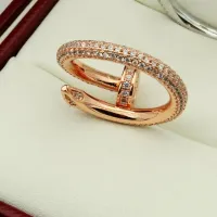$27.00 USD Cartier Rings In Rose Gold #1414057