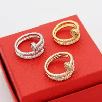 $25.00 USD Cartier Rings In Gold #1414171