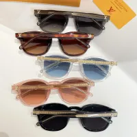$60.00 USD Louis Vuitton AAA Quality Sunglasses #1415214