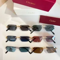 $60.00 USD Cartier AAA Quality Sunglassess #1415349